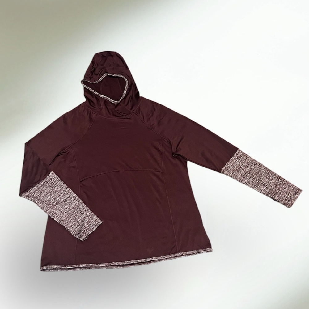 Avía Pullover Hoodie Maroon XL Soft